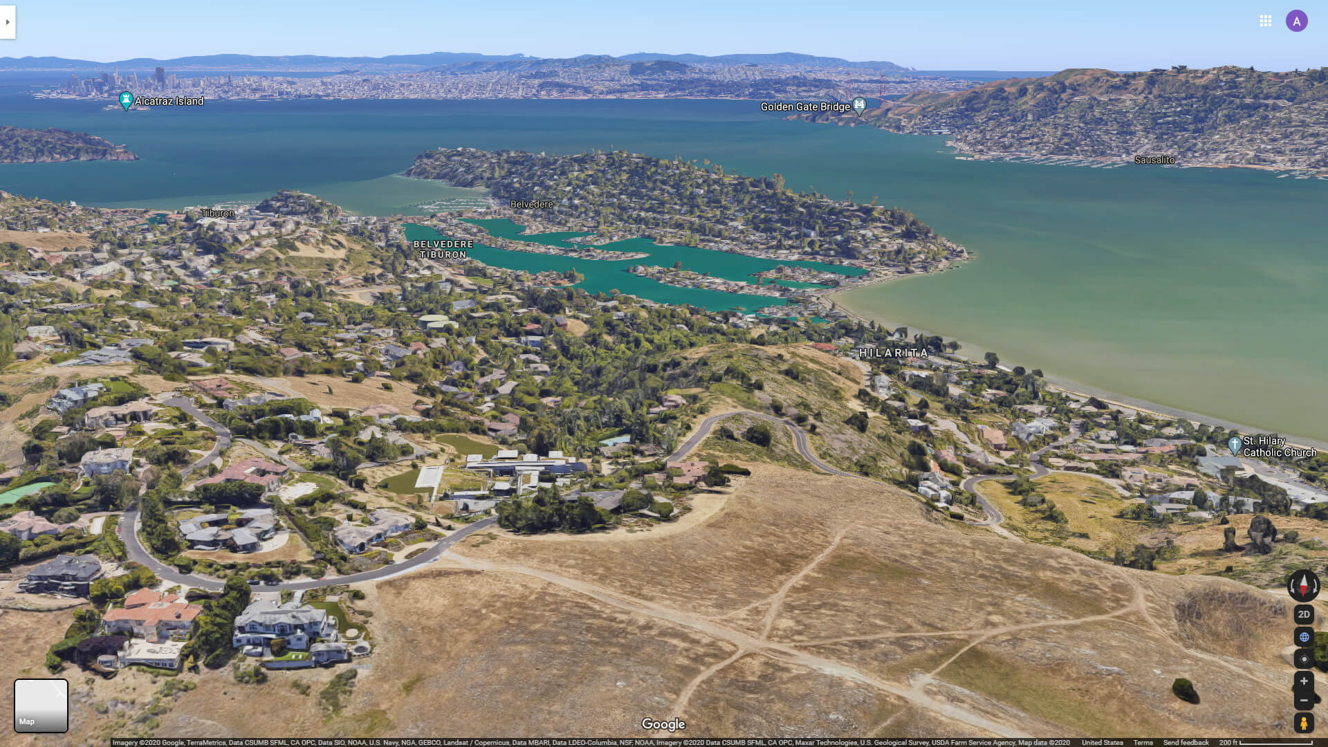 San Francisco and Marin County